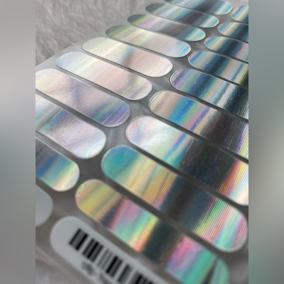 🪩 Full Sheet of Holographic Trance Queen Jamberry Nail Wrap Sheet - Picture 5 of 9